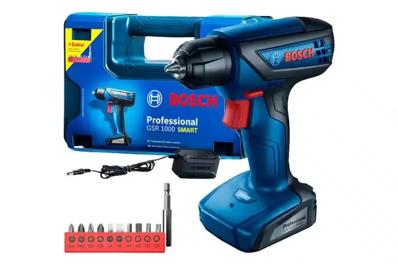 Parafusadeira Furadeira Bosch GSR 1000